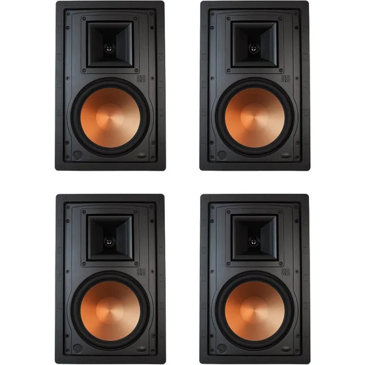 In Wall High Power Audio Speakers Set of 4