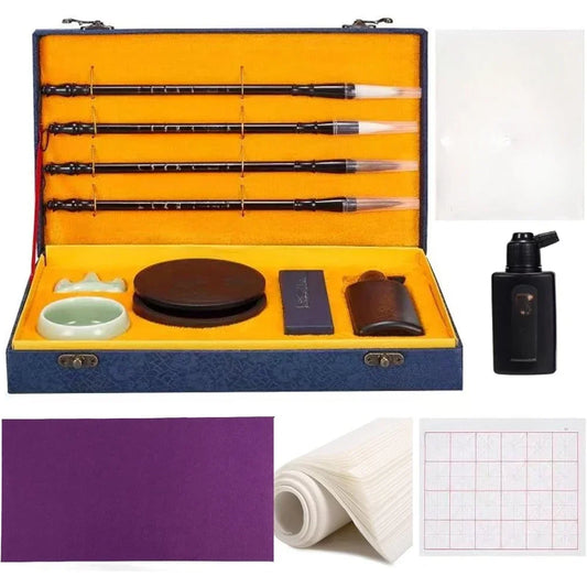 Chinese calligraphy brush set, professional water sketch, Japanese painting beginners set
